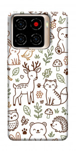 Чехол Wildlife pattern для ZTE Blade A56