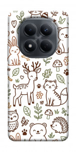 Чохол Wildlife pattern для Xiaomi Redmi Note 15 Pro 4G