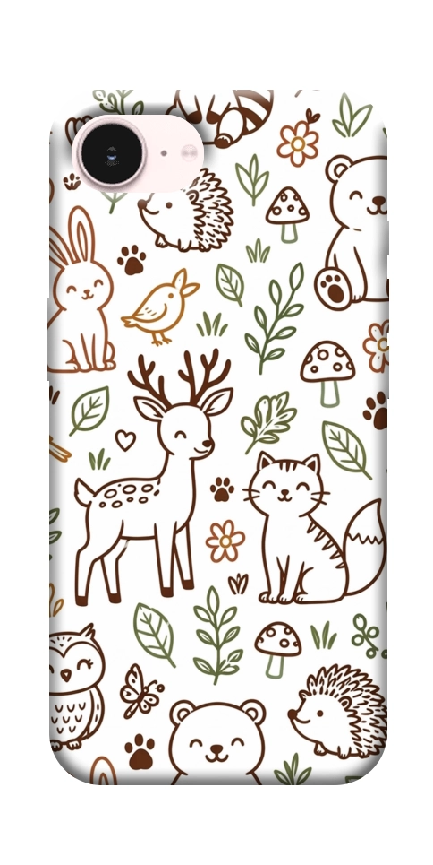 Чехол Wildlife pattern для iPhone 17e