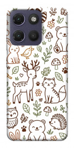 Чехол Wildlife pattern для Motorola Moto G17
