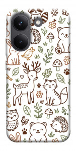 Чехол Wildlife pattern для Xiaomi Poco X8 Pro