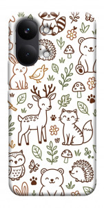 Чехол Wildlife pattern для Xiaomi Poco X8 Pro Max