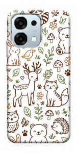 Чохол Wildlife pattern для Oppo A6 Pro 5G