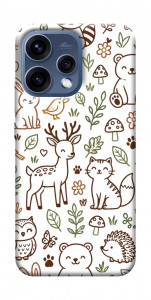Чехол Wildlife pattern для Oppo Reno 15