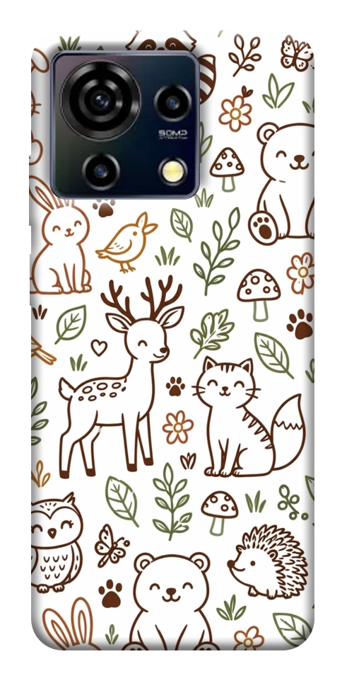 Чохол Wildlife pattern для ZTE Blade V50 Vita