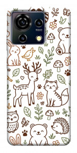 Чохол Wildlife pattern для ZTE Blade V50 Vita