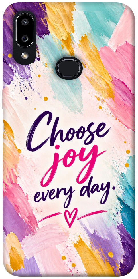 Чохол Choose joy everyday для Galaxy A10s (2019)