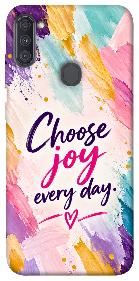 Чехол Choose joy everyday для Galaxy A11 (2020)