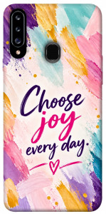 Чехол Choose joy everyday для Galaxy A20s (2019)