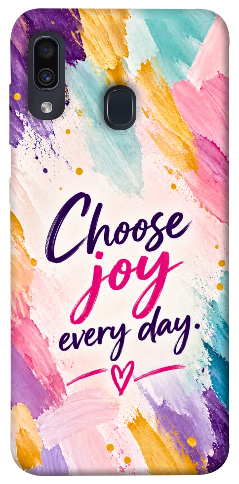 Чохол Choose joy everyday для Galaxy A30 (2019)