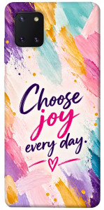 Чехол Choose joy everyday для Galaxy Note 10 Lite (2020)
