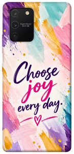 Чохол Choose joy everyday для Galaxy S10 Lite (2020)