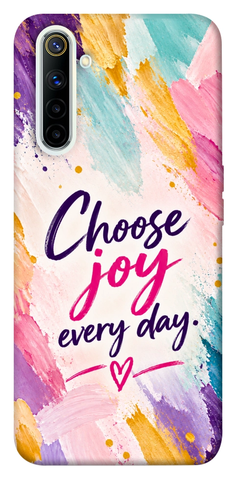 Чехол Choose joy everyday для Realme 6