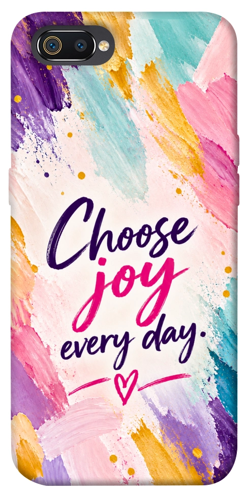 Чохол Choose joy everyday для Realme C2
