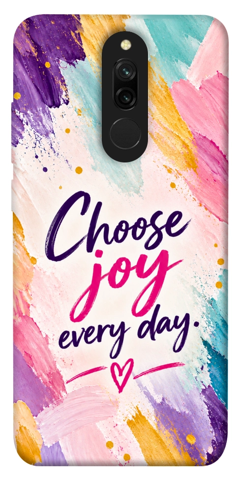 Чохол Choose joy everyday для Xiaomi Redmi 8