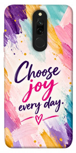 Чехол Choose joy everyday для Xiaomi Redmi 8
