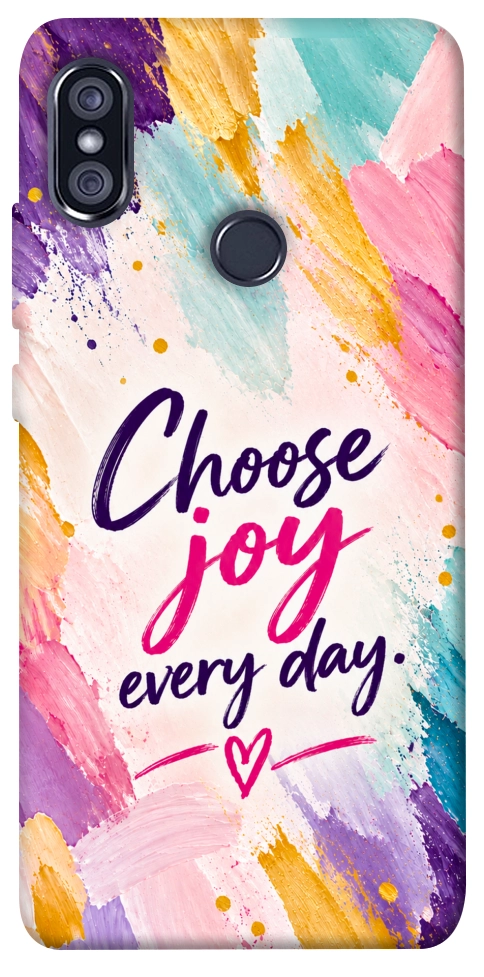 Чехол Choose joy everyday для Xiaomi Redmi Note 5 (Dual Camera)