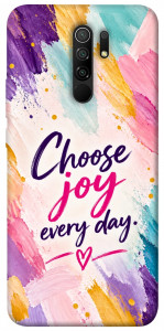 Чехол Choose joy everyday для Xiaomi Redmi 9