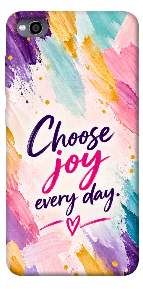Чехол Choose joy everyday для Xiaomi Redmi 4A