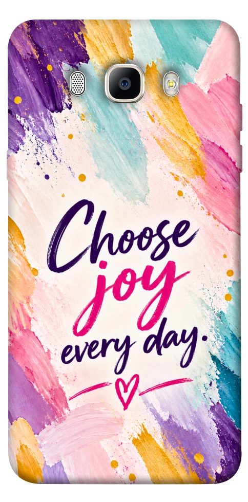 Чехол Choose joy everyday для Galaxy J5 (2016)