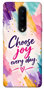 Чохол Choose joy everyday для OnePlus 8