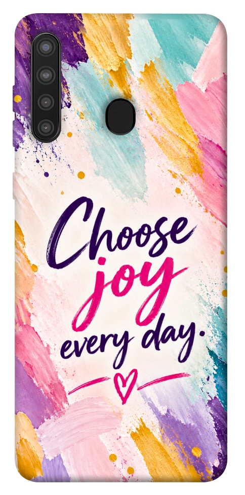 Чохол Choose joy everyday для Galaxy A21