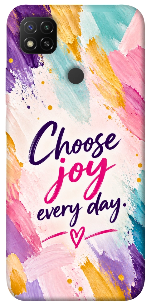 Чохол Choose joy everyday для Xiaomi Redmi 9C