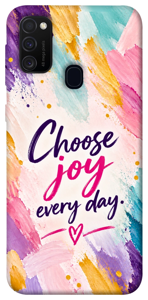 Чохол Choose joy everyday для Galaxy M30s
