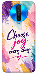 Чохол Choose joy everyday для Xiaomi Poco X2