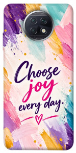 Чехол Choose joy everyday для Xiaomi Redmi Note 9 5G