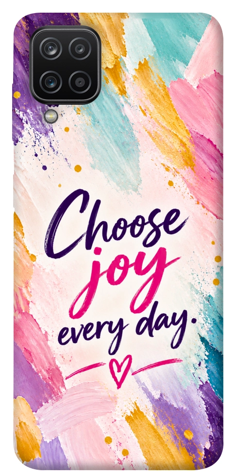 Чехол Choose joy everyday для Galaxy A12