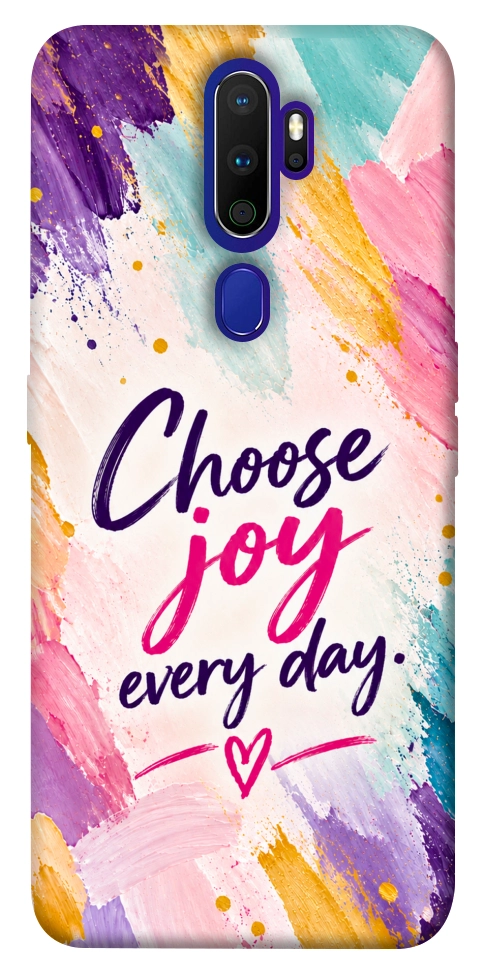 Чехол Choose joy everyday для Oppo A9 (2020)