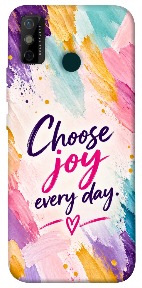 Чохол Choose joy everyday для TECNO Spark 6 Go