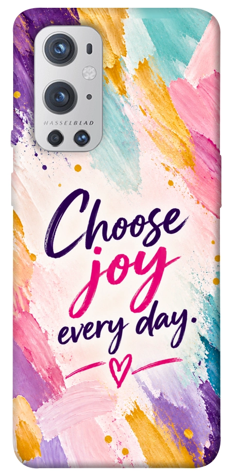 Чехол Choose joy everyday для Oneplus 9 pro