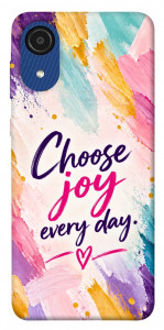 Чехол Choose joy everyday для Galaxy A03 Core