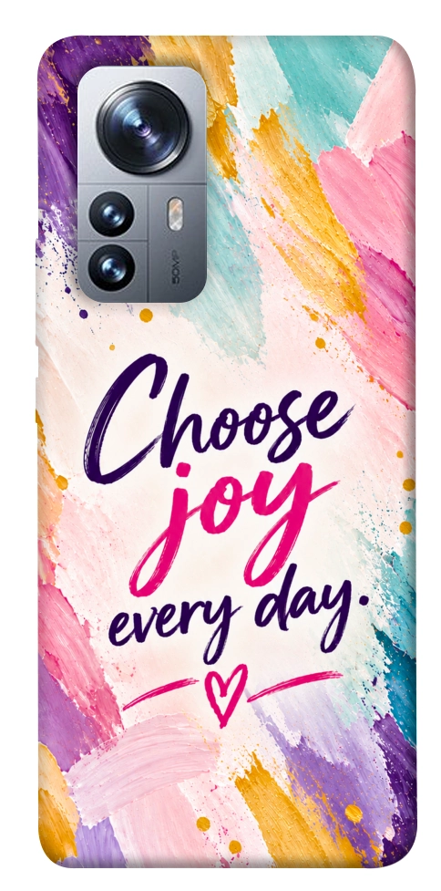 Чехол Choose joy everyday для Xiaomi 12
