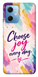 Чохол Choose joy everyday для Xiaomi Redmi Note 12 5G