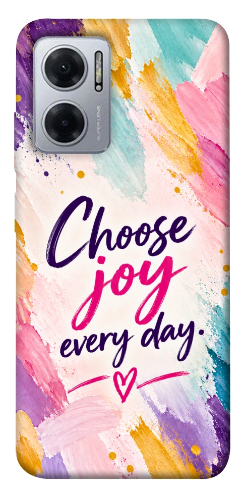 Чохол Choose joy everyday для Xiaomi Redmi Note 11E