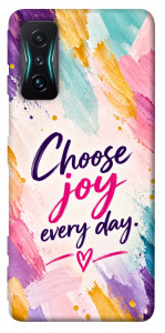 Чехол Choose joy everyday для Xiaomi Redmi K50 Gaming