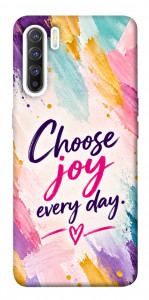 Чехол Choose joy everyday для Oppo Reno 3