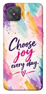Чохол Choose joy everyday для Oppo A92s