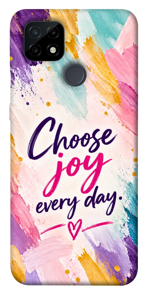 Чехол Choose joy everyday для Realme C21