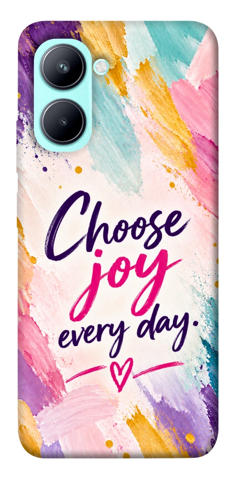 Чохол Choose joy everyday для Realme C33