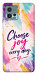 Чехол Choose joy everyday для Motorola Moto G72