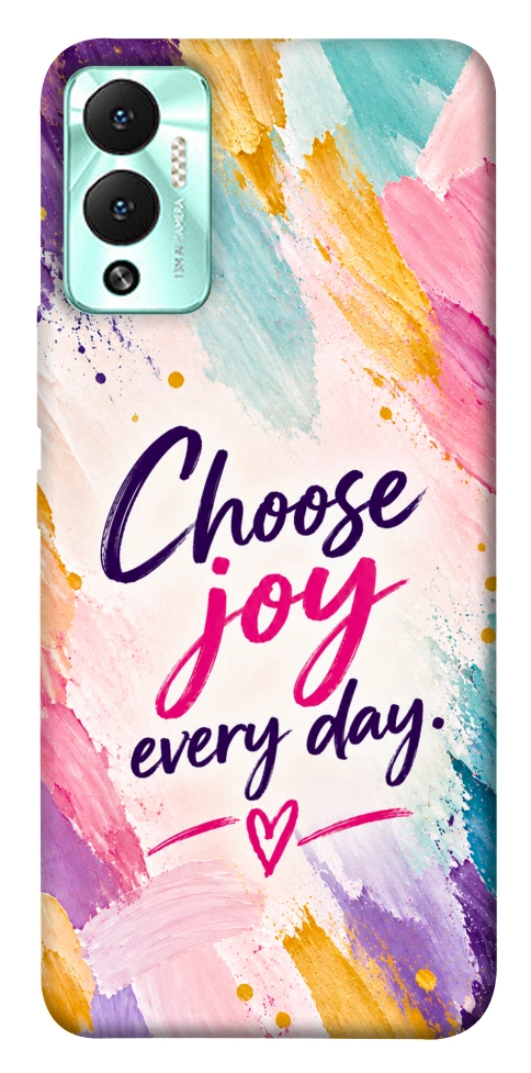 Чохол Choose joy everyday для Infinix Hot 12 Play