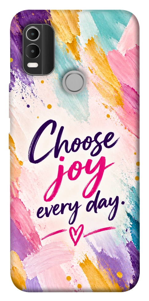 Чохол Choose joy everyday для Nokia C21 Plus