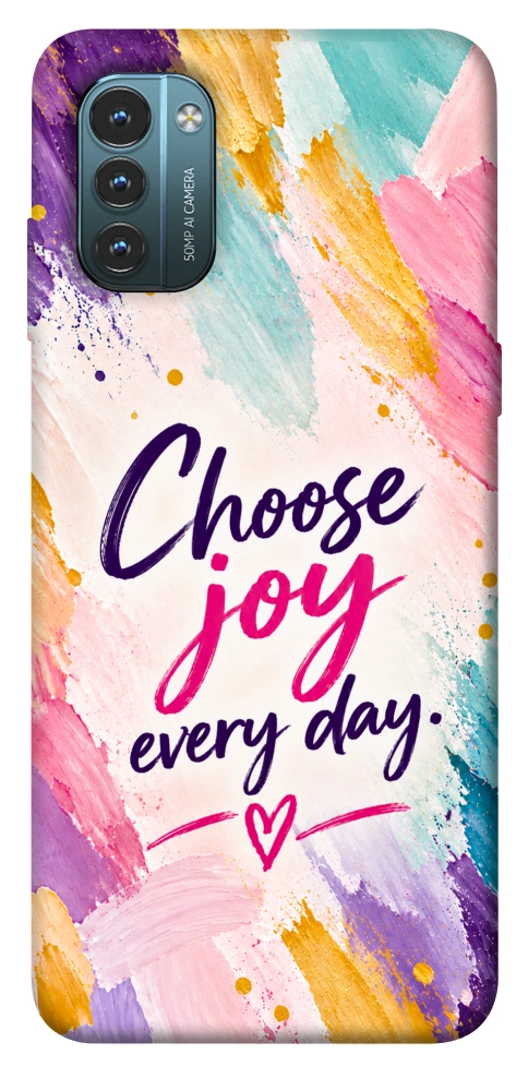 Чехол Choose joy everyday для Nokia G21