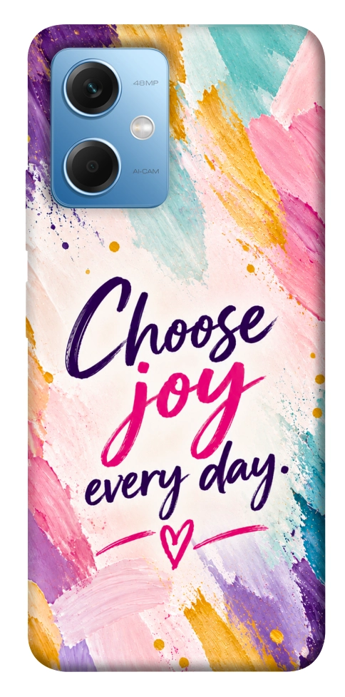 Чохол Choose joy everyday для Xiaomi Poco X5