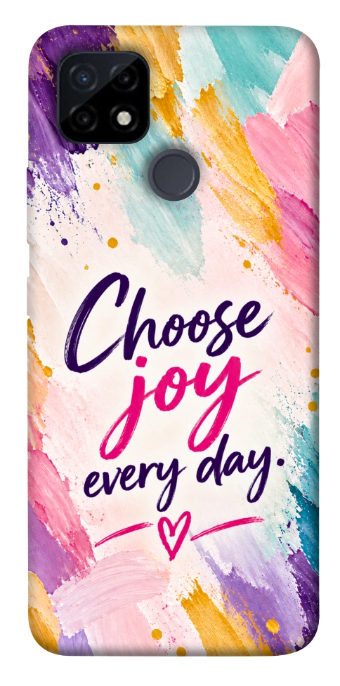 Чохол Choose joy everyday для Realme C12