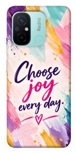 Чехол Choose joy everyday для Xiaomi Redmi 12C